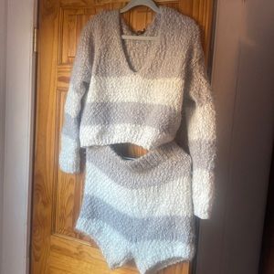 nasty gal sweater matching set